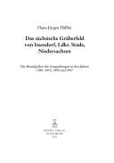 Cover of: Das sächsiche Gräberfeld von Issendorf, Ldkr. Stade, Niedersachsen by Hans-Jürgen Hässler