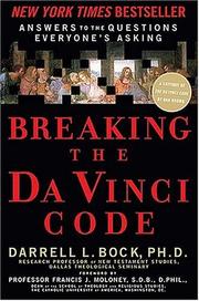 Cover of: Breaking The Da Vinci code: answers to the questions everyone's asking