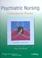 Cover of: Psychiatric nursing