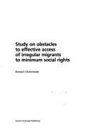 Irregular Migrants by Ryszard I. Cholewinski