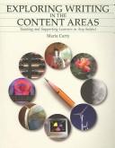 Cover of: Exploring Writing in the Content Area by Maria Carty
