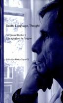 Cover of: Death, language, thought by edited by Metka Zupančič