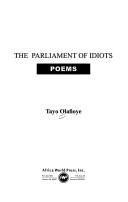 Cover of: parliament of idiots: the trysts of the sinators