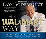 Cover of: The Wal-Mart Way by Don Soderquist