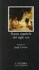 Cover of: Poesía española del siglo XIX