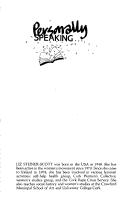 Cover of: Personally speaking-- by edited by Liz Steiner-Scott