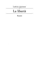 Cover of: La libertà by Ludovico Geymonat