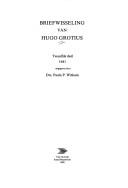 Cover of: Briefwisseling van Hugo Grotius