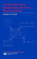 Cover of: An introduction to quasigroups and their representations