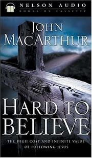 Cover of: Hard to Believe by 