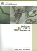 Cover of: Handbook on Restorative Justice Programmes (Criminal Justice Handbook Series)