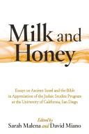 Cover of: Milk and Honey