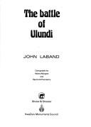 Cover of: The battle of Ulundi.