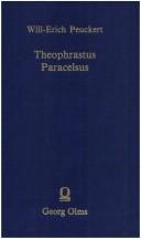 Cover of: Theophrastus Paracelsus