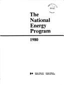 Cover of: national energy program, 1980