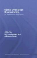 Cover of: Sexual orientation discrimination: an international perspective