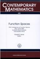 Cover of: Function Spaces by Krzysztof Jarosz