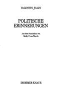 Politische Erinnerungen by V. M. Falin