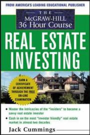 Cover of: The McGraw-Hill 36-hour real estate investing course by Jack Cummings