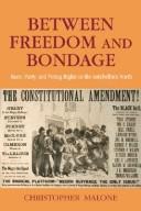 Cover of: Between freedom and bondage: race, party, and voting rights in the antebellum North