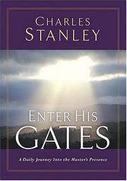 Cover of: Enter His Gates by Charles F. Stanley