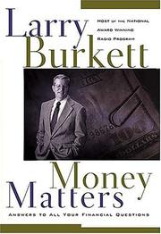 Cover of: Money Matters by Larry Burkett