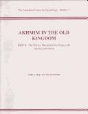 Cover of: Akhmim in the Old Kingdom