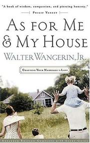 Cover of: As For Me And My House Crafting Your Marriage To Last