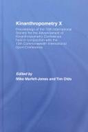 Cover of: Kinanthropometry X by Mike Marfell-Jo