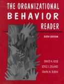 Cover of: The organizational behavior reader