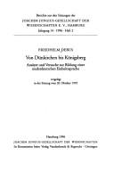 Cover of: Von Dünkirchen bis Königsberg: Ansätze und Versuche zur Bildung einer niederdeutschen Einheitssprache