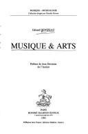 Cover of: Musique & arts by Gérard Denizeau