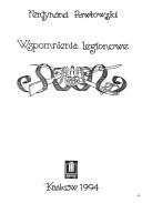 Cover of: Wspomnienia legionowe