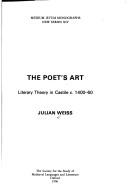 Cover of: The poet's art by Julian Weiss