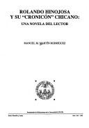 Rolando Hinojosa y su "Cronicón" chicano by Manuel M. Martín-Rodríguez