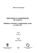 Cover of: Percursos da modernidade em Angola: dinâmicas comerciais e transformações sociais no século XIX