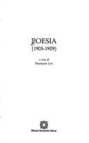 Cover of: Poesia (1905-1909)