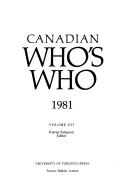 Cover of: Canadian who's who. by 