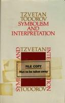 Cover of: Symbolism and interpretation