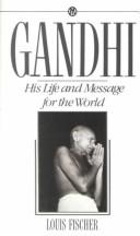 Cover of: Gandhi by Louis Fischer