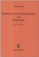 Cover of: Komm entar zur Harmonielehre des Ptolemaios