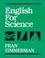 Cover of: English for science