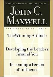 Cover of: Maxwell 3-in-1 The Winning Attitude, by John C. Maxwell, JIM DORNAN