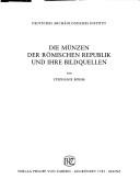 Cover of: Die Münzen der Römischen Republik und ihre Bildquellen