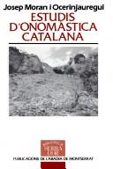 Cover of: Estudis d'onomàstica catalana