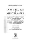 Cover of: Novelas y miscelanea