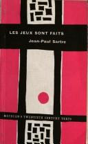 Cover of: Les jeux sont faits by Jean-Paul Sartre