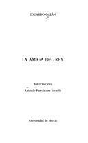 Cover of: La amiga del Rey