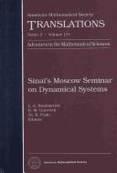 Cover of: Sinai's Moscow seminar on dynamical systems