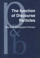 Cover of: The function of discourse particles